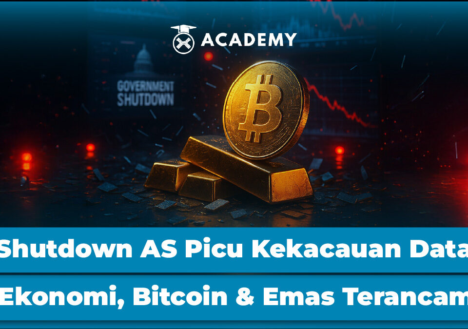Shutdown AS Picu Kekacauan Data Ekonomi, Bitcoin & Emas Terancam!
