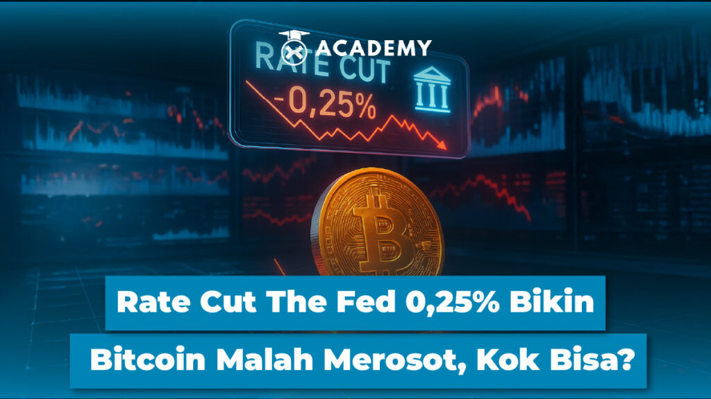 Rate Cut The Fed 0,25% Bikin Bitcoin Malah Merosot, Kok Bisa?