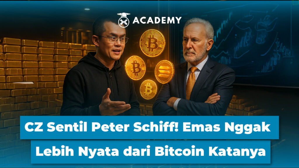 CZ Sentil Peter Schiff! Emas Nggak Lebih Nyata dari Bitcoin Katanya