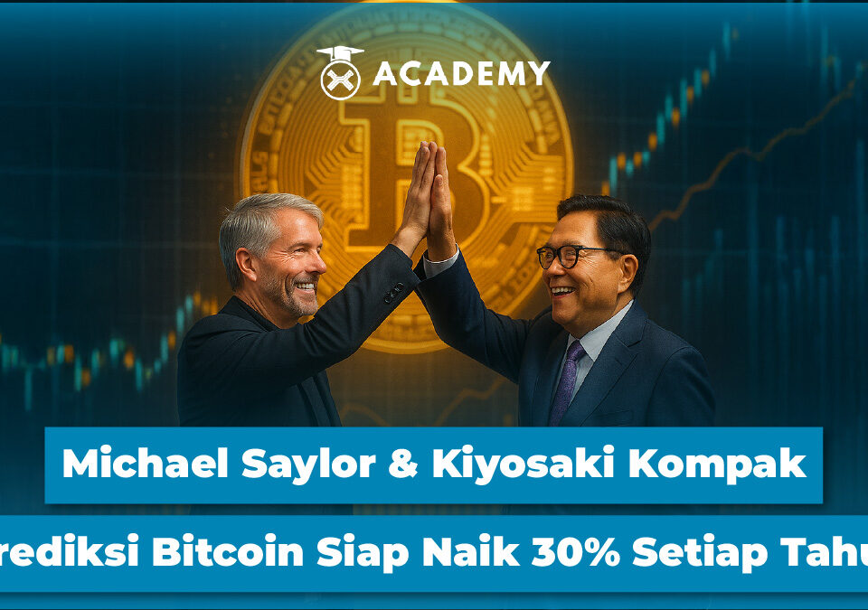 Michael Saylor & Kiyosaki Kompak Prediksi Bitcoin Siap Naik 30% Setiap Tahun
