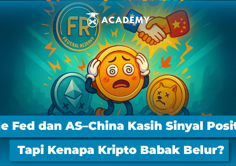 The Fed dan AS–China Kasih Sinyal Positif, Tapi Kenapa Kripto Babak Belur?