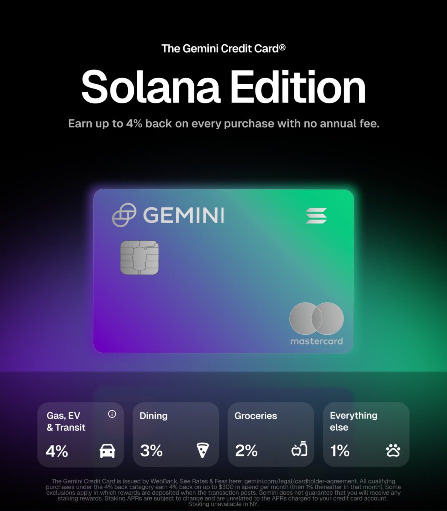 Credit Card Solana