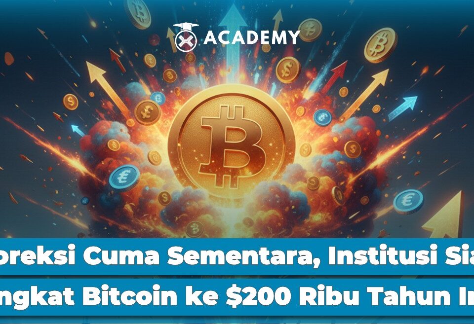Koreksi Cuma Sementara, Institusi Siap Angkat Bitcoin ke $200 Ribu Tahun Ini!