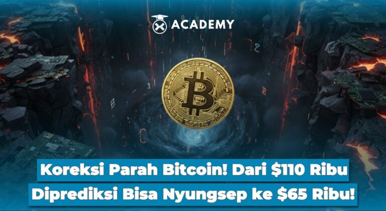 Koreksi Parah Bitcoin! Dari $110 Ribu Diprediksi Bisa Nyungsep ke $65 Ribu!