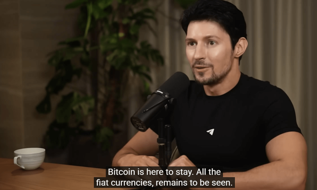 Pavel Durov Ungkap Bisa Hidup Mewah Berkat Bitcoin