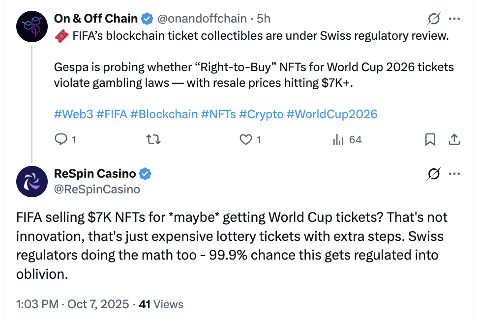 Token NFT FIFA 2026