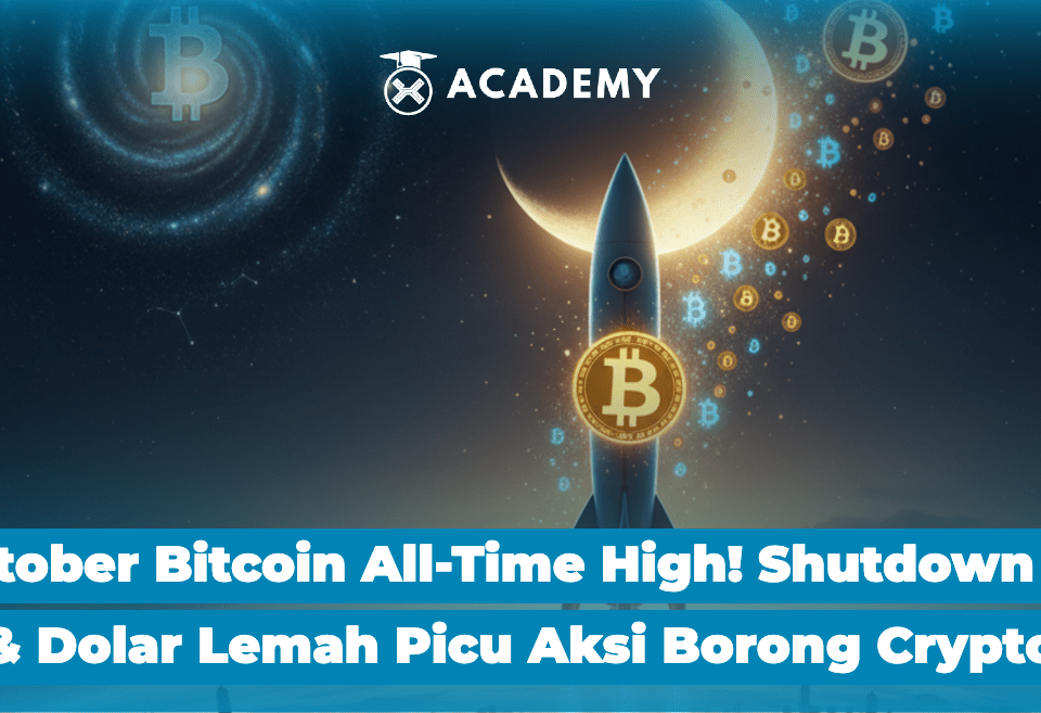 Uptober Bitcoin All Time High! Shutdown AS & Dolar Lemah Picu Aksi Borong Crypto