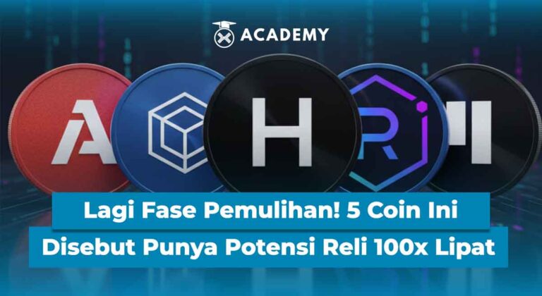 Lagi Fase Pemulihan! 5 Koin Ini Disebut Punya Potensi Reli 100x Lipat