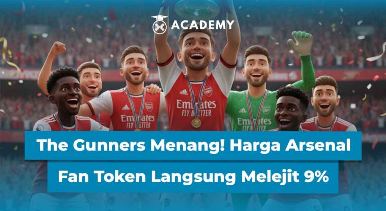 The Gunners Menang! Harga Arsenal Fan Token Langsung Melejit 9%