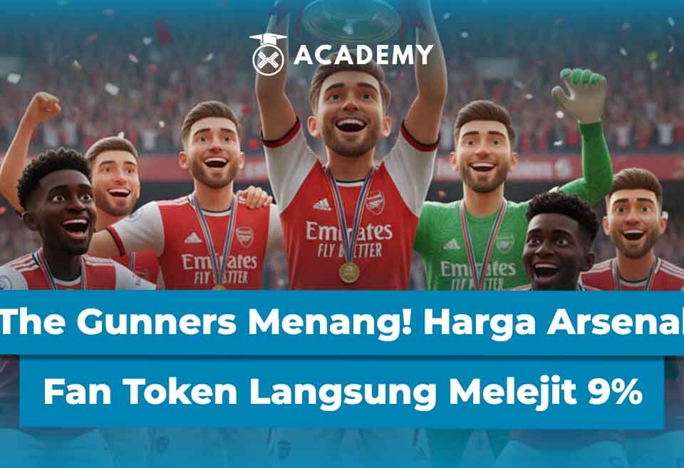 The Gunners Menang! Harga Arsenal Fan Token Langsung Melejit 9%
