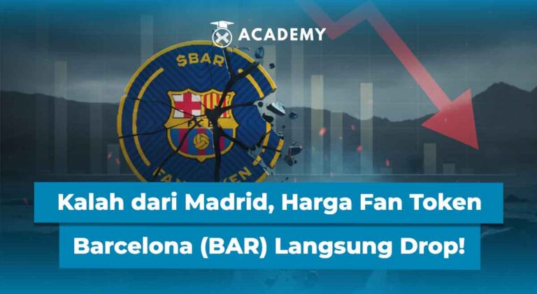 Kalah dari Madrid, Harga Fan Token Barcelona (BAR) Langsung Drop!
