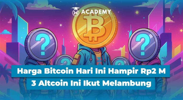 Harga Bitcoin Hari Ini Hampir Rp2 Miliar, 3 Altcoin Ini Ikut Melambung!