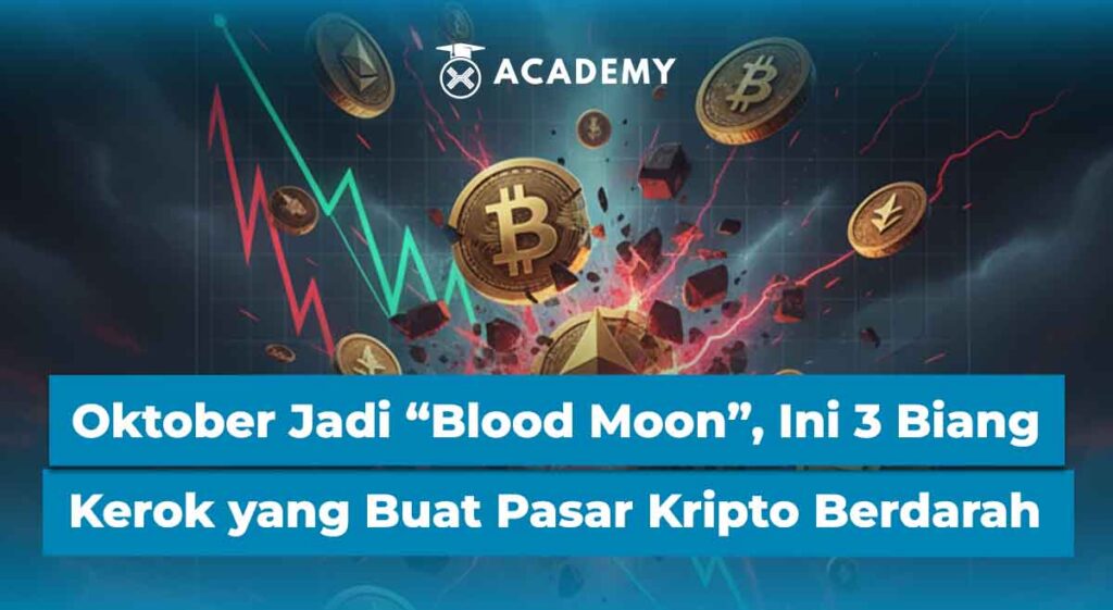 Oktober Jadi 'Blood Moon', Ini 3 Biang Kerok yang Buat Pasar Kripto Berdarah