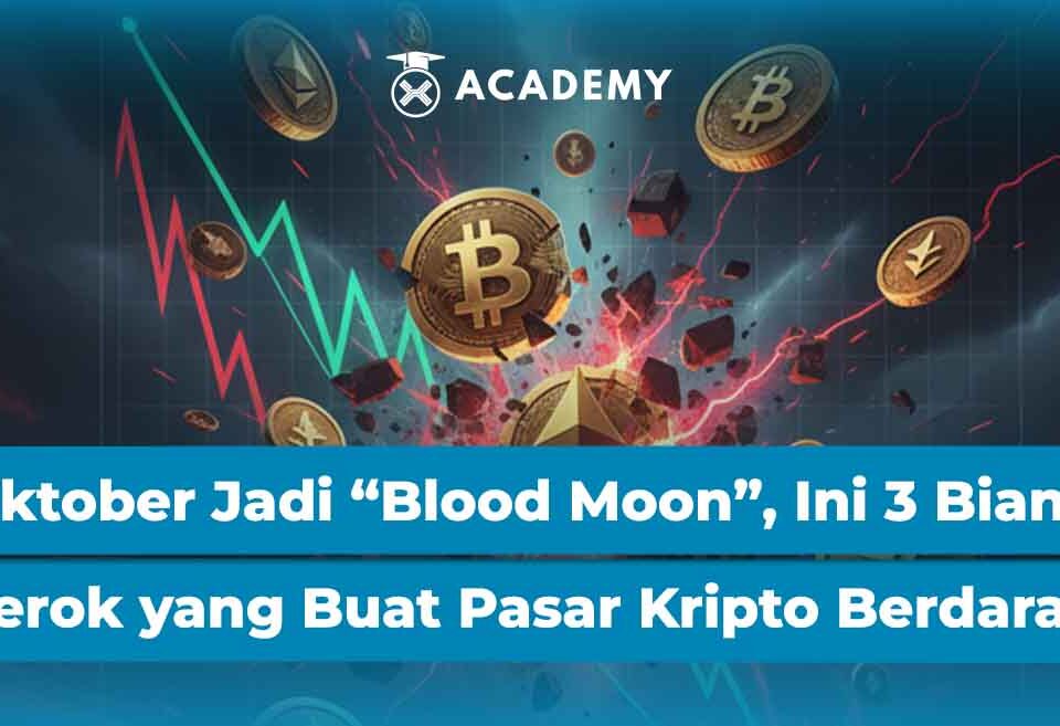 Oktober Jadi 'Blood Moon', Ini 3 Biang Kerok yang Buat Pasar Kripto Berdarah
