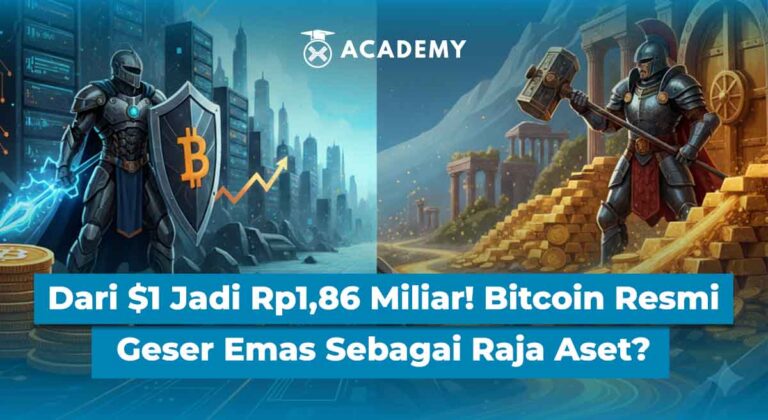 Dari $1 Jadi Rp1,86 Miliar! Bitcoin Resmi Geser Emas Sebagai Raja Aset?