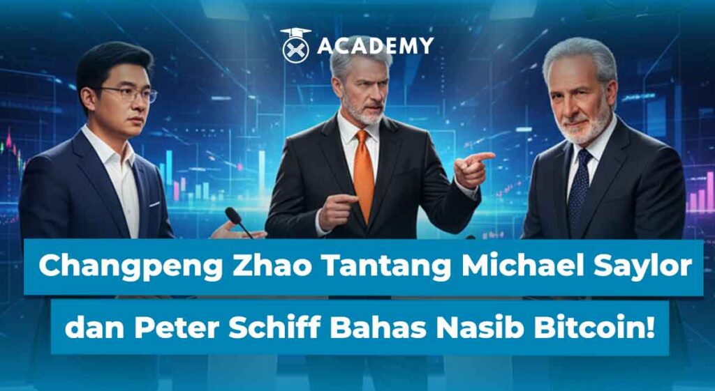 Changpeng Zhao Tantang Michael Saylor dan Peter Schiff Bahas Nasib Bitcoin!
