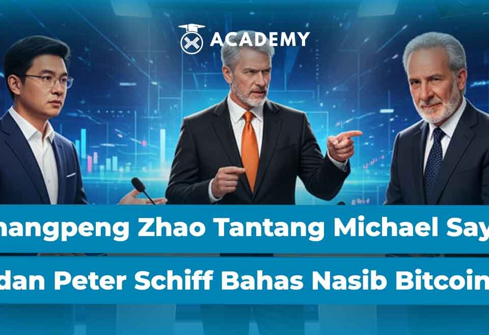 Changpeng Zhao Tantang Michael Saylor dan Peter Schiff Bahas Nasib Bitcoin!