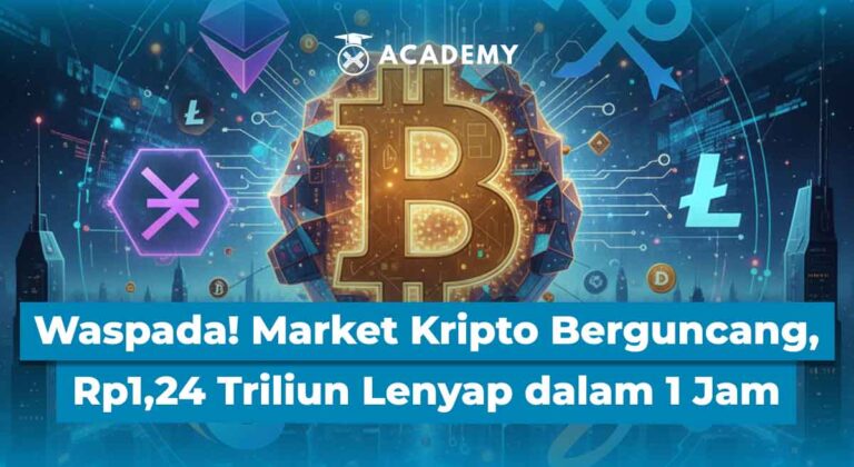 Trader Waspada! Market Kripto Berguncang, Rp1,24 Triliun Lenyap dalam 1 Jam