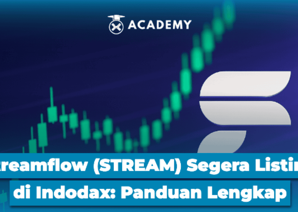Streamflow (STREAM) Segera Listing Indodax, Ini yang Perlu Kamu Tahu