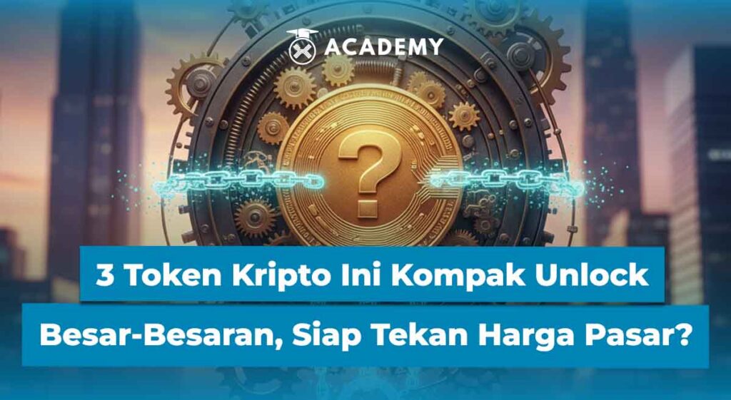 3 Token Kripto Ini Kompak Unlock Besar-Besaran, Siap Tekan Harga Pasar?