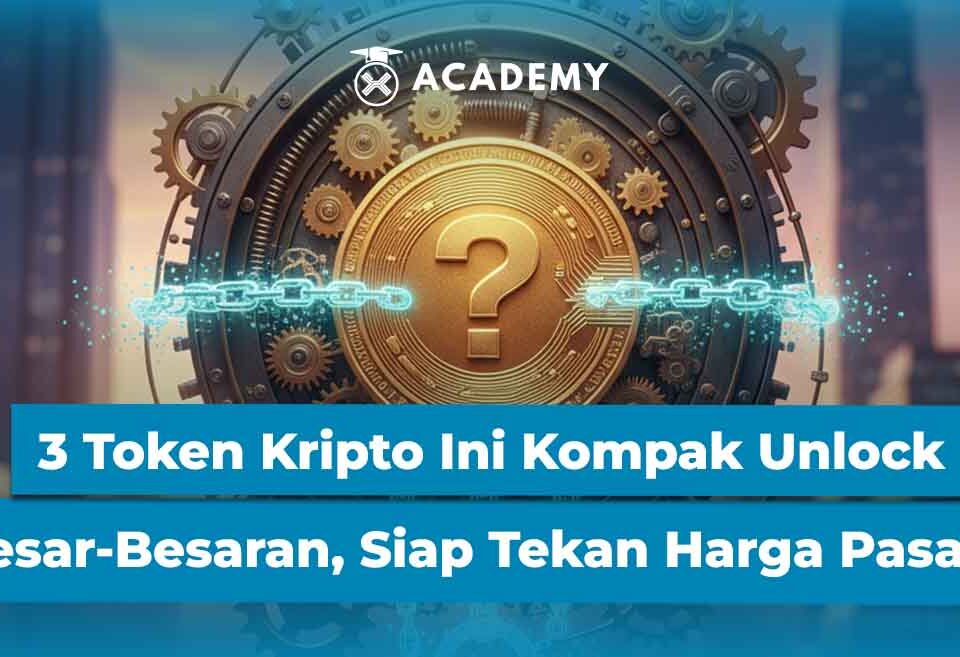 3 Token Kripto Ini Kompak Unlock Besar-Besaran, Siap Tekan Harga Pasar?