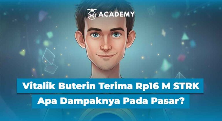 Vitalik Buterin Terima STRK Senilai Rp16 M, Apa Dampaknya Pada Pasar?