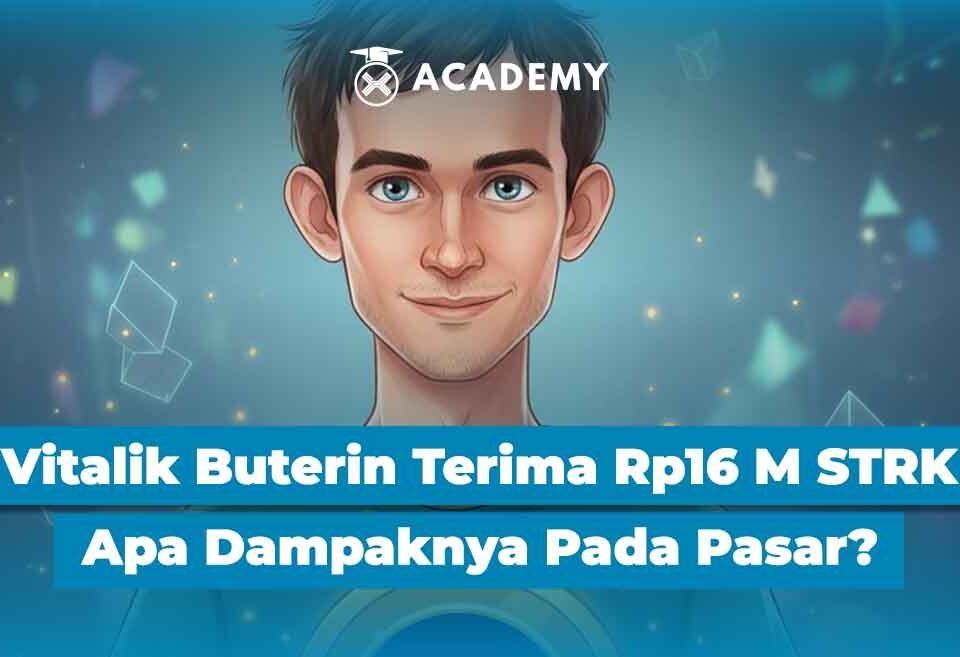 Vitalik Buterin Terima Rp16 M STRK, Apa Dampaknya Pada Pasar?