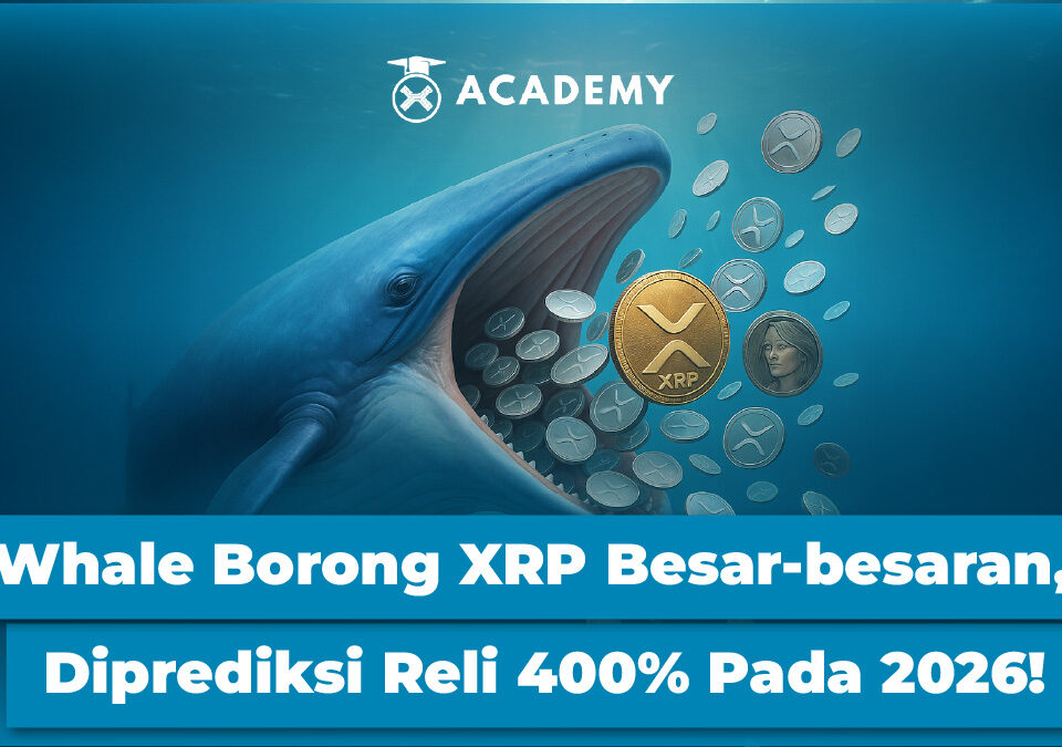 Whale Borong XRP Besar-besaran, Diprediksi Reli 400% Pada 2026!