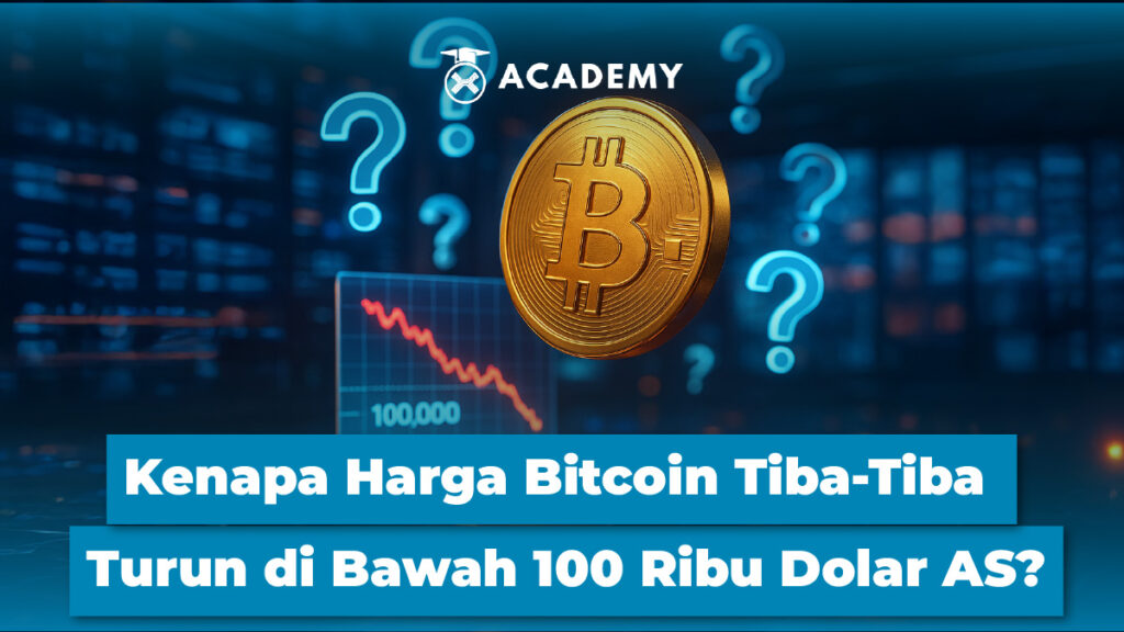 Kenapa Harga Bitcoin Tiba-Tiba Turun di Bawah 100 Ribu Dolar AS?
