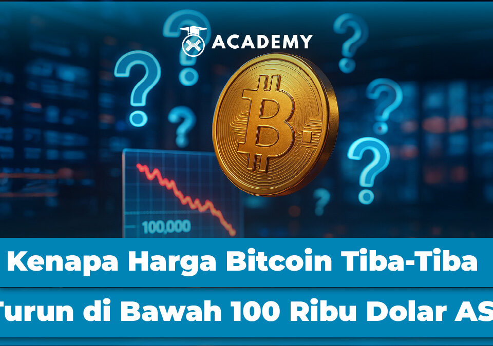 Kenapa Harga Bitcoin Tiba-Tiba Turun di Bawah 100 Ribu Dolar AS?