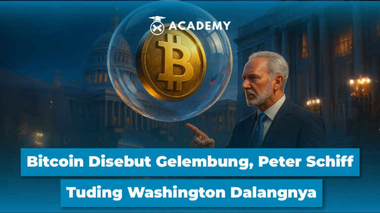 Bitcoin Disebut Gelembung, Peter Schiff Tuding Washington Dalangnya