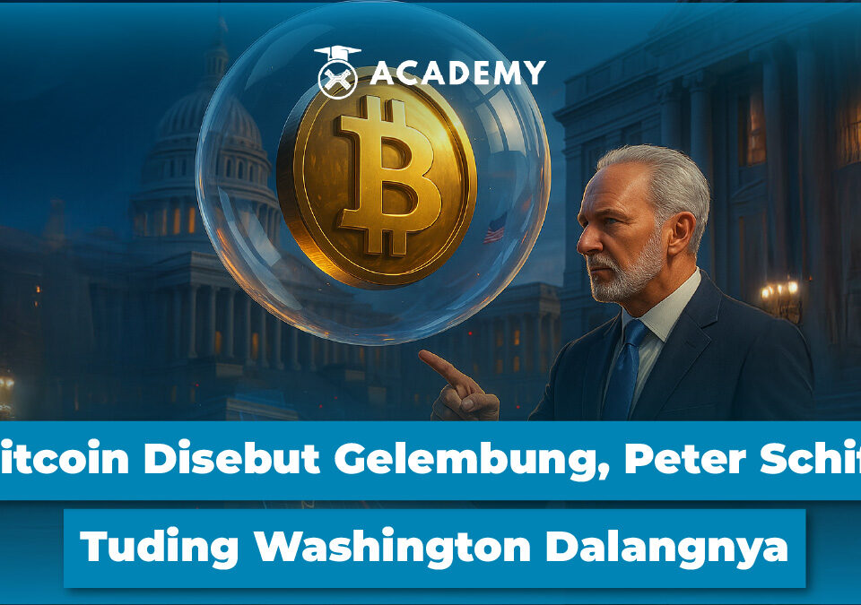 Bitcoin Disebut Gelembung, Peter Schiff Tuding Washington Dalangnya