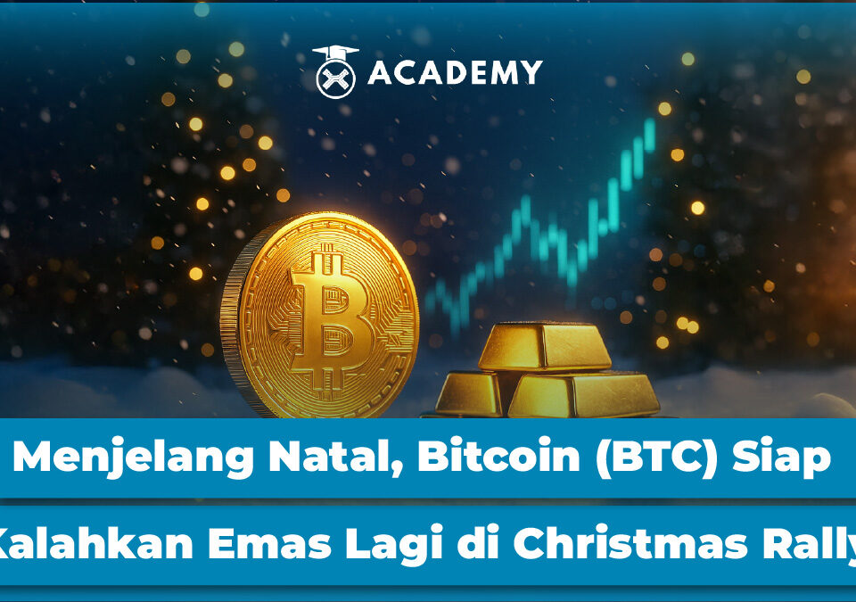 Menjelang Natal, Bitcoin (BTC) Siap Kalahkan Emas Lagi di Christmas Rally!
