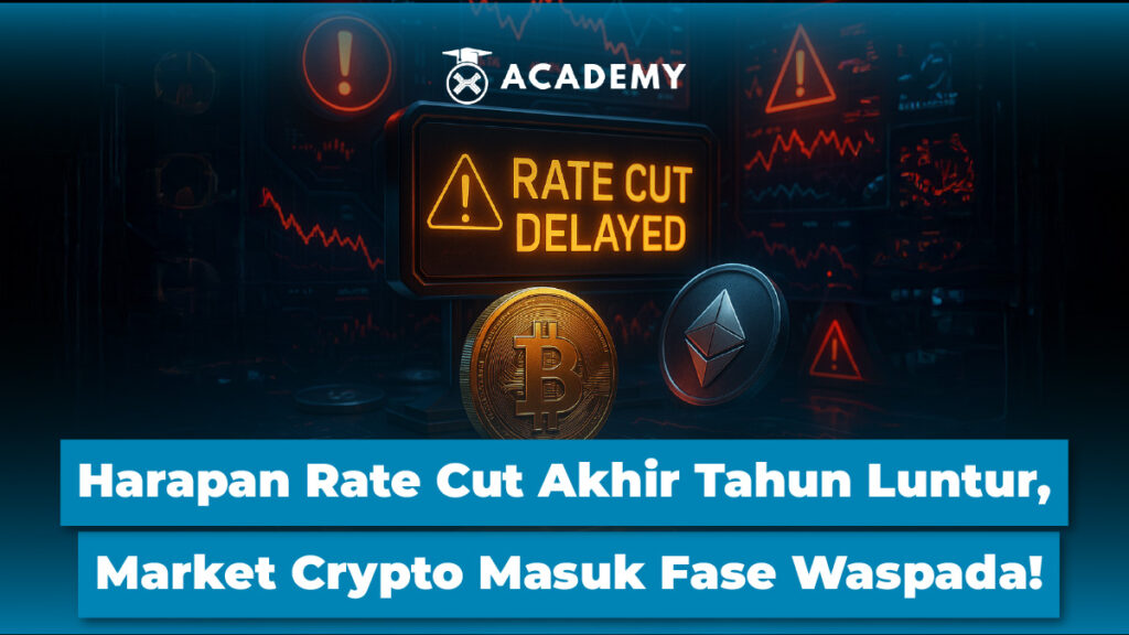 Harapan Rate Cut Akhir Tahun Luntur, Market Crypto Masuk Fase Waspada!