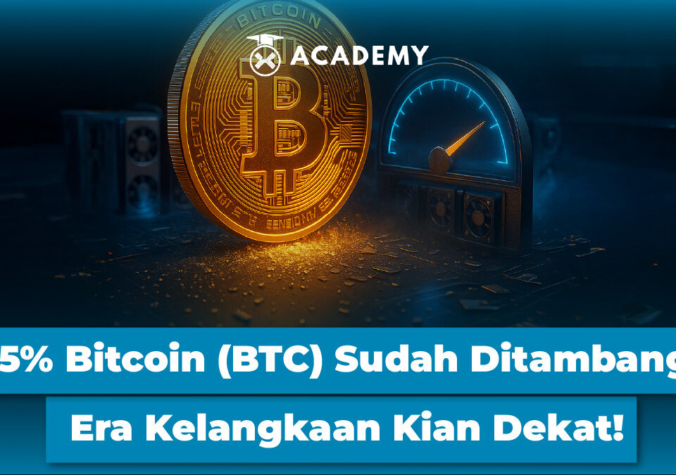 95% Bitcoin (BTC) Sudah Ditambang, Era Kelangkaan Kian Dekat!