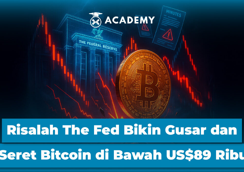 Risalah The Fed Bikin Gusar dan Seret Bitcoin di Bawah US$89 Ribu