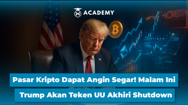Pasar Kripto Dapat Angin Segar! Malam Ini Trump Akan Teken UU Akhiri Shutdown