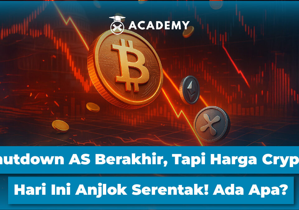Shutdown AS Berakhir, Tapi Harga Crypto Hari Ini Anjlok Serentak! Ada Apa?