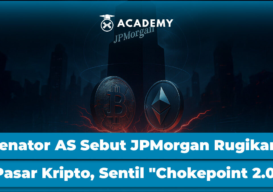 Senator AS Sebut JPMorgan Rugikan Pasar Kripto, Sentil 