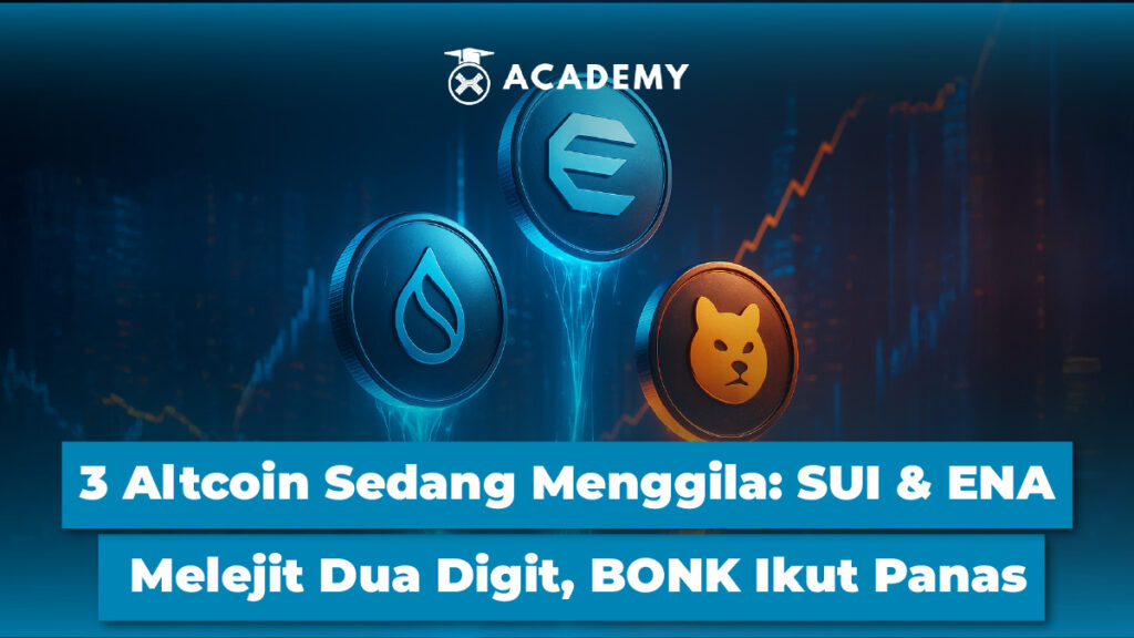 3 Altcoin Sedang Menggila: SUI & ENA Melejit Dua Digit, BONK Ikut Panas