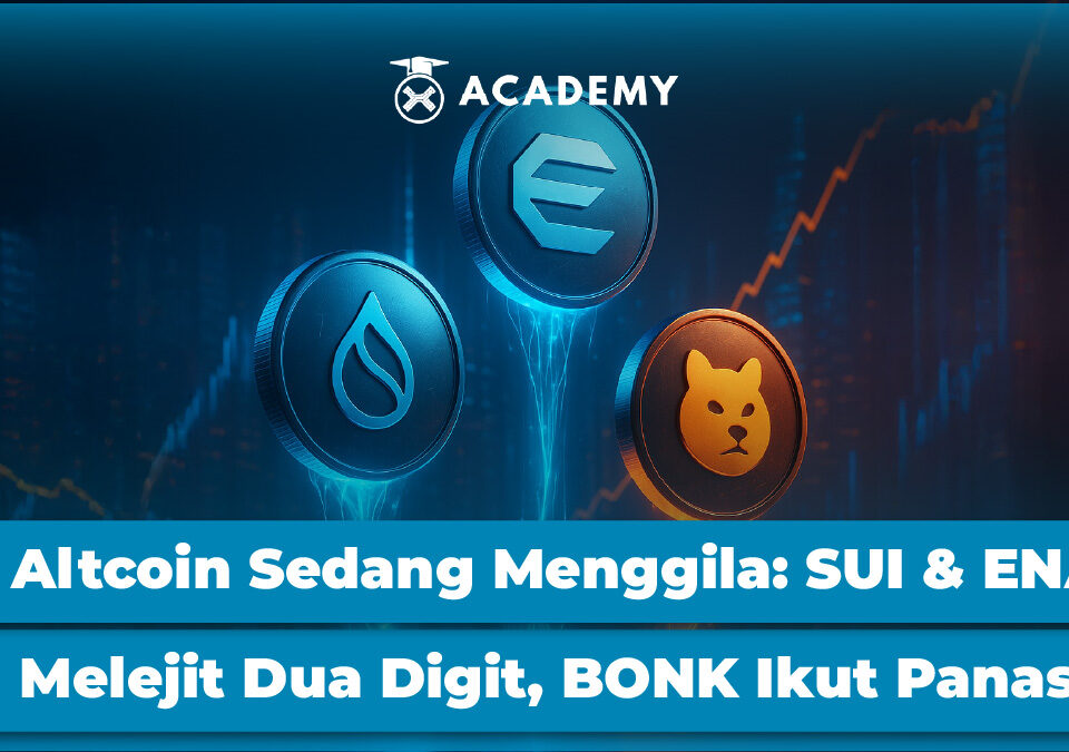 3 Altcoin Sedang Menggila: SUI & ENA Melejit Dua Digit, BONK Ikut Panas