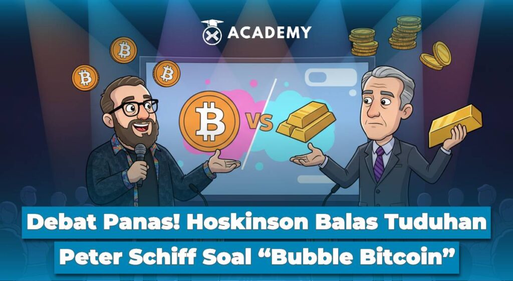 Debat Panas! Hoskinson Balas Tuduhan Peter Schiff Soal “Bubble Bitcoin”