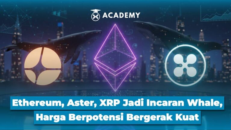 Ethereum, Aster, XRP Jadi Incaran Whale, Harga Berpotensi Bergerak Kuat