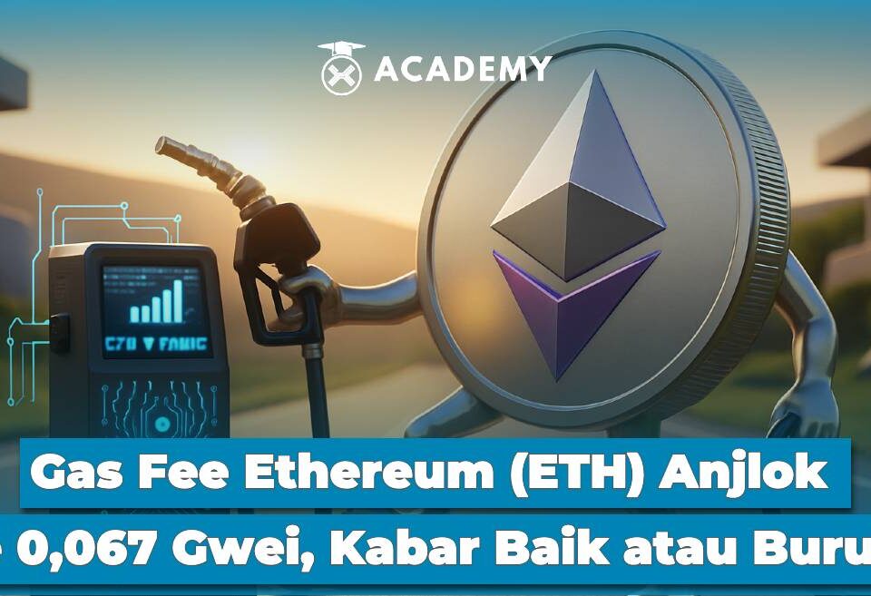 Gas Fee Ethereum (ETH) Anjlok ke 0,067 Gwei, Kabar Baik atau Buruk?