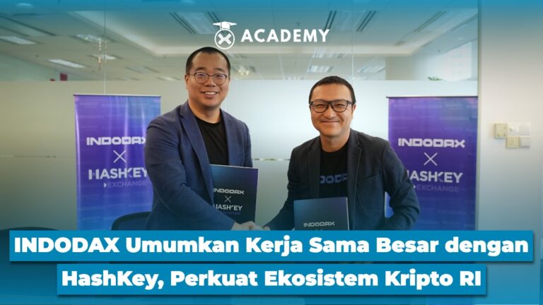 INDODAX Umumkan Kerja Sama Besar dengan HashKey, Perkuat Ekosistem Crypto RI
