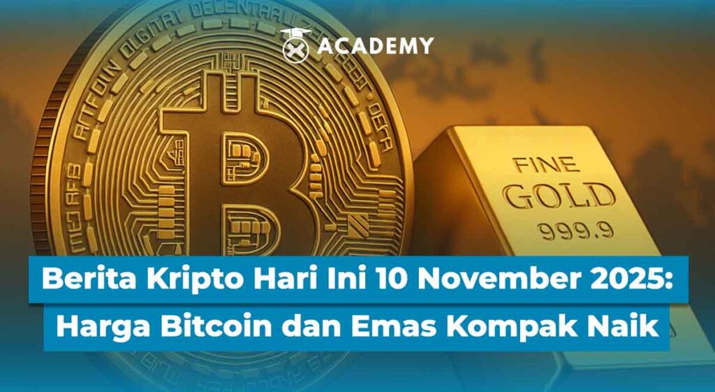 Berita Kripto Hari Ini 10 November 2025: Harga Bitcoin dan Emas Kompak Naik