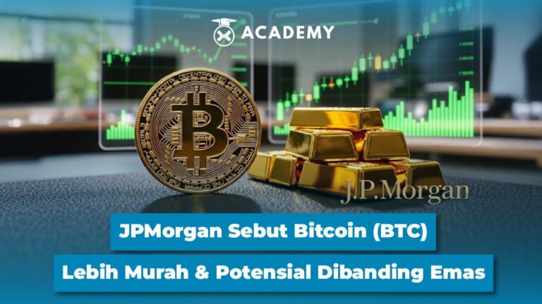 JPMorgan Sebut Bitcoin (BTC) Lebih Murah & Potensial Dibanding Emas