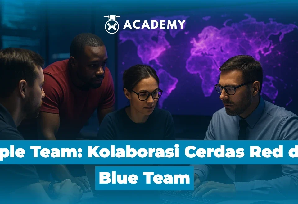 Purple Team Kolaborasi Cerdas Red dan Blue Team