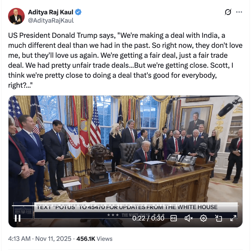 Trade Deal AS–India