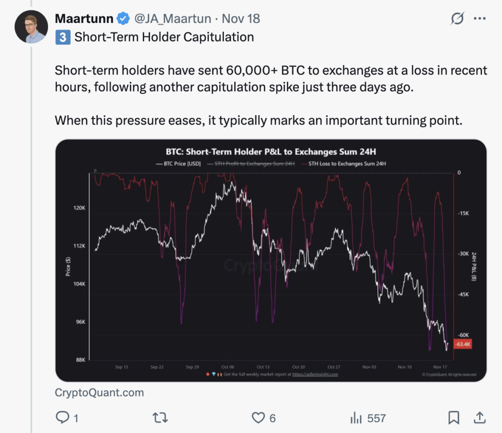 Short-Term Holder BTC